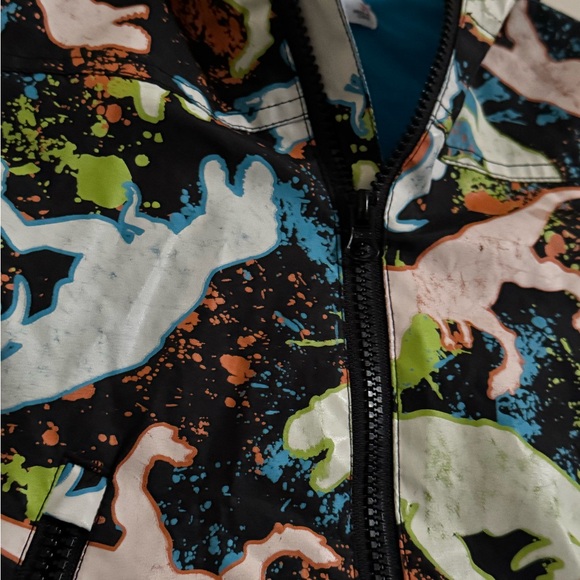 Epic Threads Color Changing Dinos Toddler Rain Jacket 3T - Picture 4 of 4